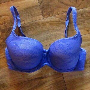 Victoria's Secret Blue Lace Bra